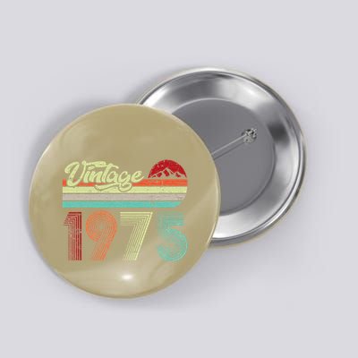 Vintage 1975 Made In 1975 48th Birthday Gift 48 Year Old Button