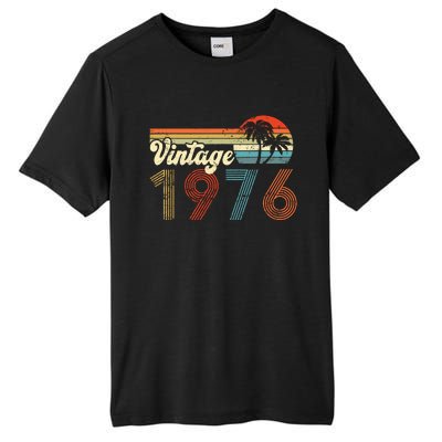 Vintage 1976 Made In 1976 46th Birthday Gift 46 Year Old Tall Fusion ChromaSoft Performance T-Shirt