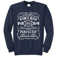 Vintage 1953 Man Myth Legend 70th Birthday 70 Year Old Gifts Sweatshirt