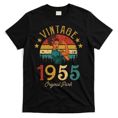 Vintage 1955 Made In 1955 67th Birthday Women 67 Years Old T-Shirt