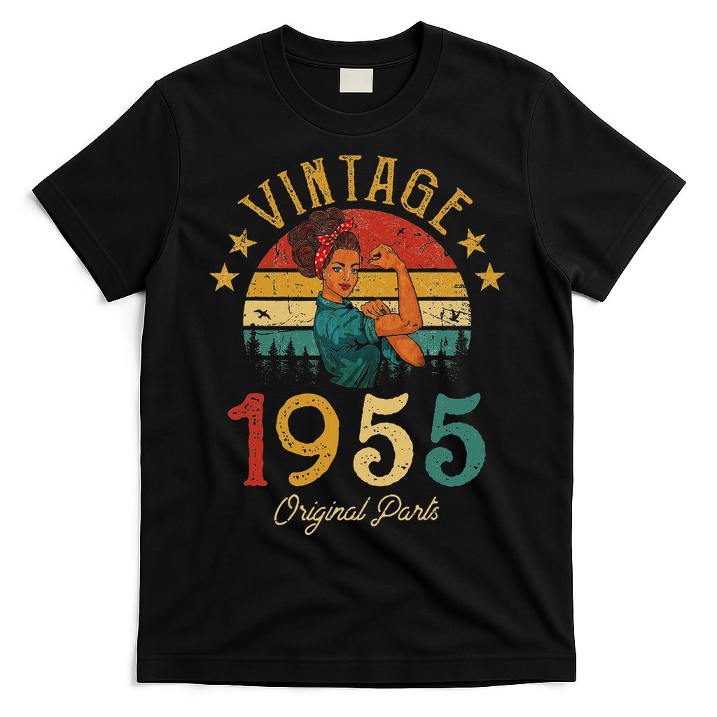 Vintage 1955 Made In 1955 67th Birthday Women 67 Years Old T-Shirt