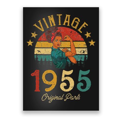 Vintage 1955 Made In 1955 67th Birthday Women 67 Years Old Poster