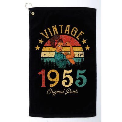 Vintage 1955 Made In 1955 67th Birthday Women 67 Years Old Golf Towel