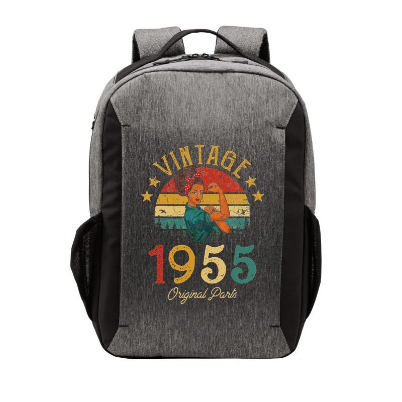 Vintage 1955 Made In 1955 67th Birthday Women 67 Years Old Vector Backpack