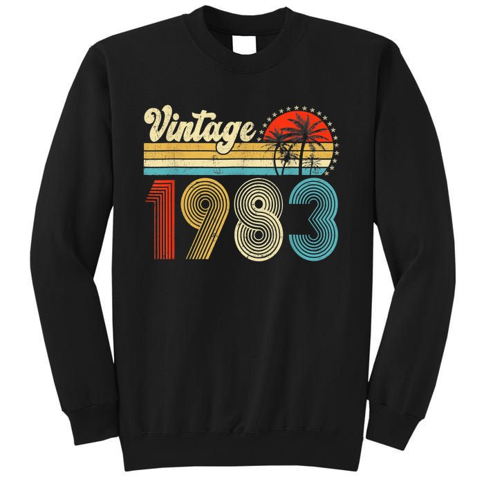 Vintage 1983 Made In 1983 40th Birthday Gift 40 Year Old Sweatshirt