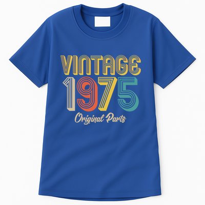 Vintage 1975 Original Parts 50th Birthday Tall T-Shirt
