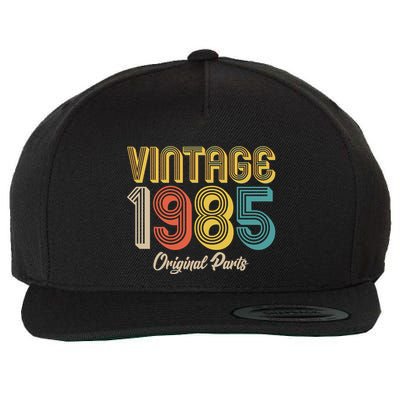 Vintage 1985 Original Parts 40th Birthday Wool Snapback Cap