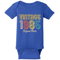 Vintage 1985 Original Parts 40th Birthday Baby Bodysuit