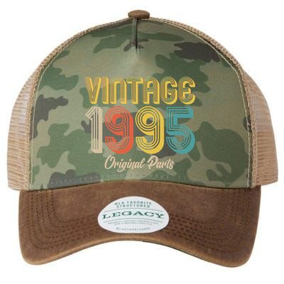 Vintage 1995 Original Parts 30th Birthday Legacy Tie Dye Trucker Hat