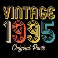 Vintage 1995 Original Parts 30th Birthday Bucket Hat