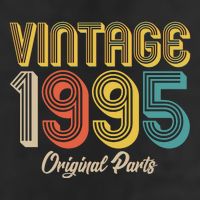 Vintage 1995 Original Parts 30th Birthday Trucker Hat