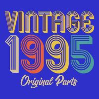 Vintage 1995 Original Parts 30th Birthday Tie-Dye T-Shirt