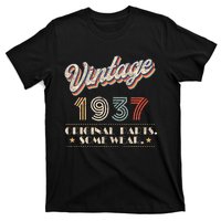 Vintage 1963 Original Parts Year Of Birth Birthday T-Shirt