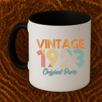 Vintage 1923 Original Parts 100th Birthday Mug
