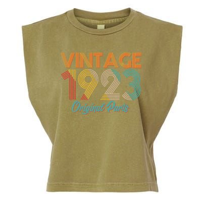 Vintage 1923 Original Parts 100th Birthday Garment-Dyed Women's Muscle Tee