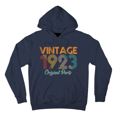 Vintage 1923 Original Parts 100th Birthday Hoodie