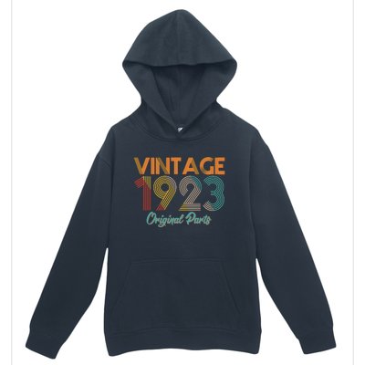 Vintage 1923 Original Parts 100th Birthday Urban Pullover Hoodie