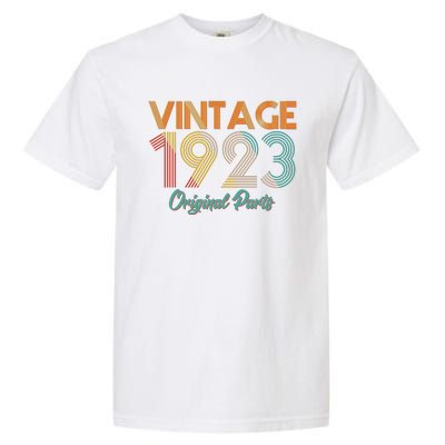 Vintage 1923 Original Parts 100th Birthday Garment-Dyed Heavyweight T-Shirt