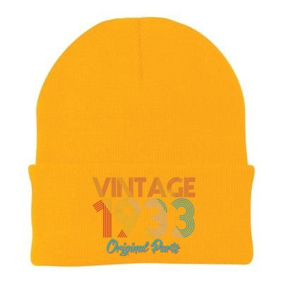 Vintage 1933 Original Parts 90th Birthday Knit Cap Winter Beanie