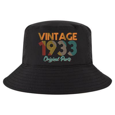 Vintage 1933 Original Parts 90th Birthday Cool Comfort Performance Bucket Hat