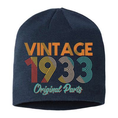 Vintage 1933 Original Parts 90th Birthday Sustainable Beanie