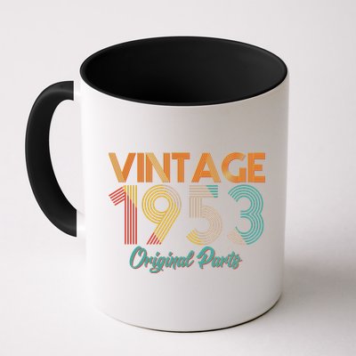 Vintage 1953 Original Parts 70th Birthday Mug