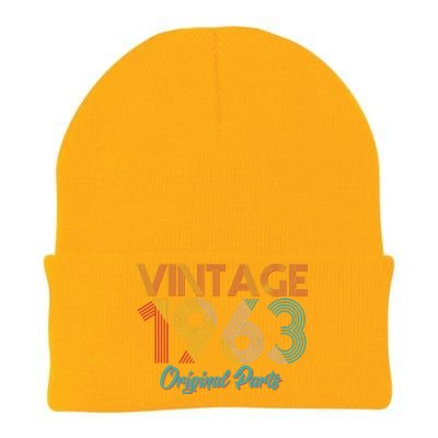 Vintage 1963 Original Parts 60th Birthday Knit Cap Winter Beanie