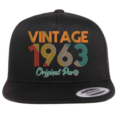 Vintage 1963 Original Parts 60th Birthday Flatbill Hat
