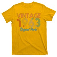 Vintage 1963 Original Parts 60th Birthday T-Shirt