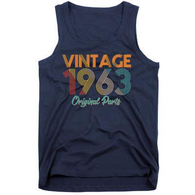 Vintage 1963 Original Parts 60th Birthday Tank Top