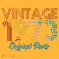 Vintage 1973 Original Parts 50th Birthday Tall T-Shirt