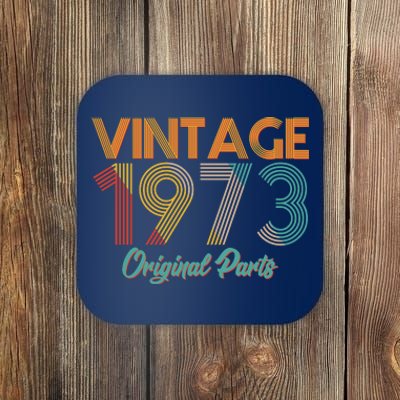 Vintage 1973 Original Parts 50th Birthday Coaster