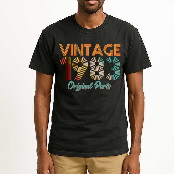 Vintage 1983 Original Parts 40th Birthday Tall T-Shirt