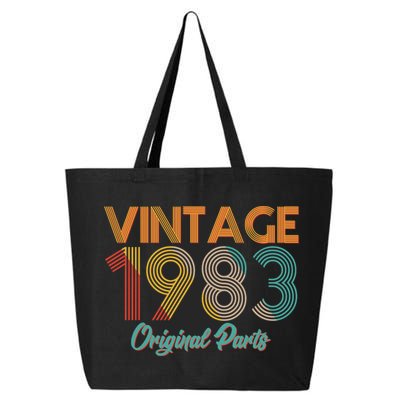 Vintage 1983 Original Parts 40th Birthday 25L Jumbo Tote