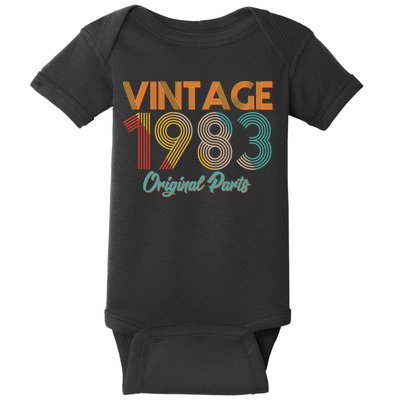 Vintage 1983 Original Parts 40th Birthday Baby Bodysuit