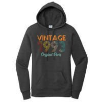 Vintage 1993 Original Parts 30th Birthday Women's Pullover Hoodie