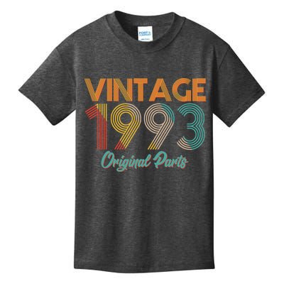 Vintage 1993 Original Parts 30th Birthday Kids T-Shirt
