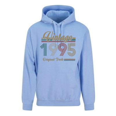 Vintage 1995 Original Part 29 Years Old Unisex Surf Hoodie