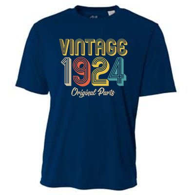 Vintage 1924 Original Parts 100th Birthday Cooling Performance Crew T-Shirt