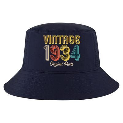 Vintage 1934 Original Parts 90th Birthday Cool Comfort Performance Bucket Hat