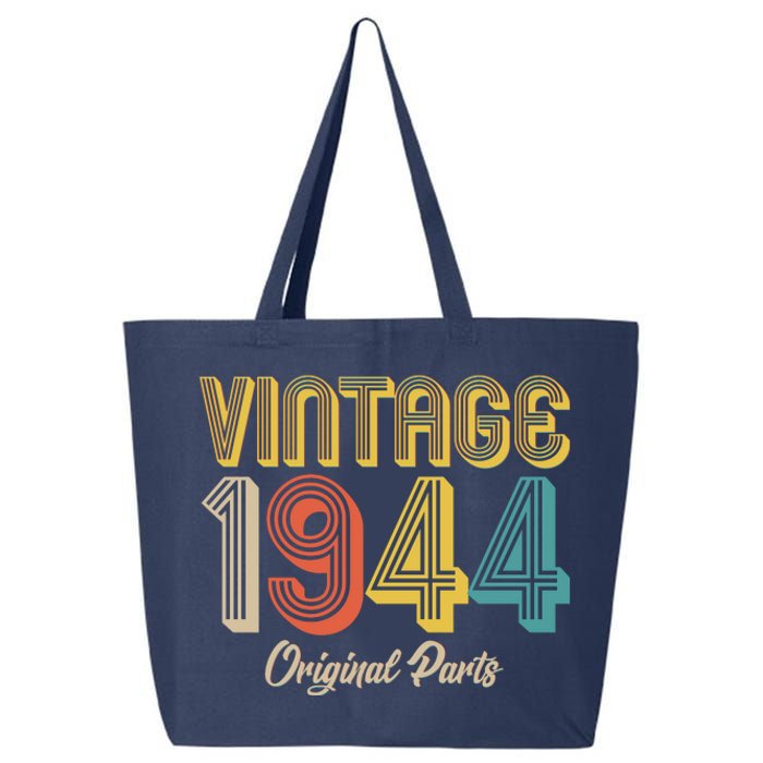 Vintage 1944 Original Parts 80th Birthday 25L Jumbo Tote