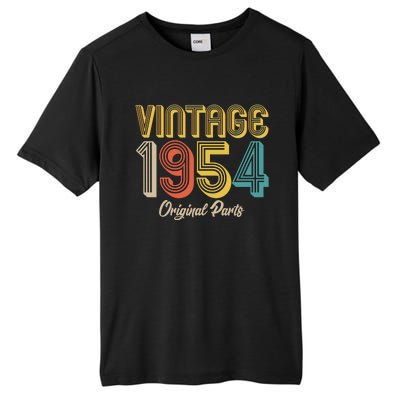 Vintage 1954 Original Parts 70th Birthday Tall Fusion ChromaSoft Performance T-Shirt