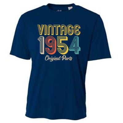 Vintage 1954 Original Parts 70th Birthday Cooling Performance Crew T-Shirt