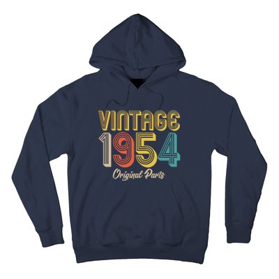 Vintage 1954 Original Parts 70th Birthday Hoodie