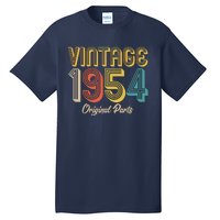 Vintage 1954 Original Parts 70th Birthday Tall T-Shirt