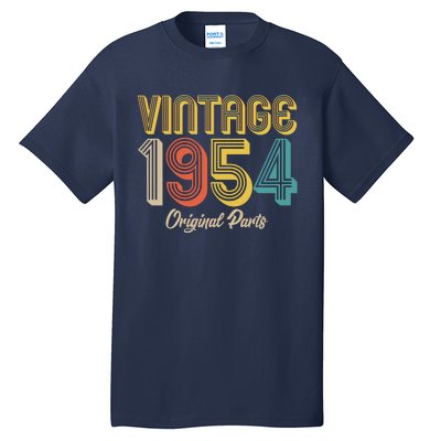 Vintage 1954 Original Parts 70th Birthday Tall T-Shirt