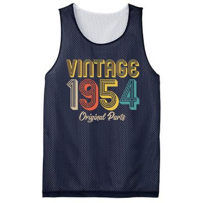 Vintage 1954 Original Parts 70th Birthday Mesh Reversible Basketball Jersey Tank