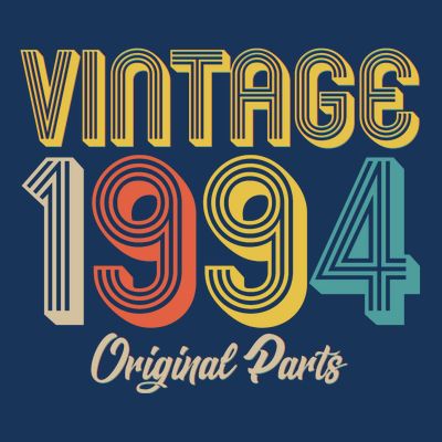 Vintage 1994 Original Parts 30th Birthday T-Shirt