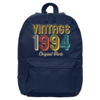 Vintage 1994 Original Parts 30th Birthday 16 in Basic Backpack