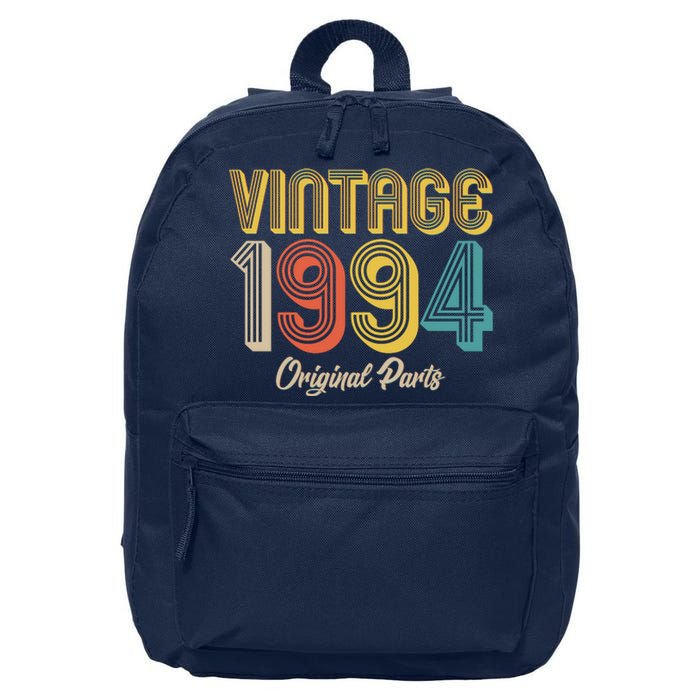 Vintage 1994 Original Parts 30th Birthday 16 in Basic Backpack